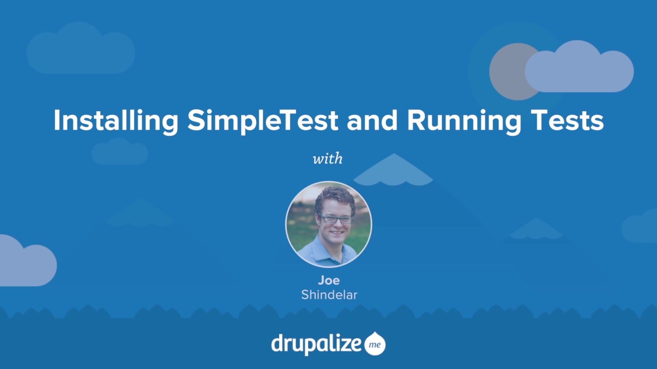 Installing SimpleTest and Running Tests | Drupal 7