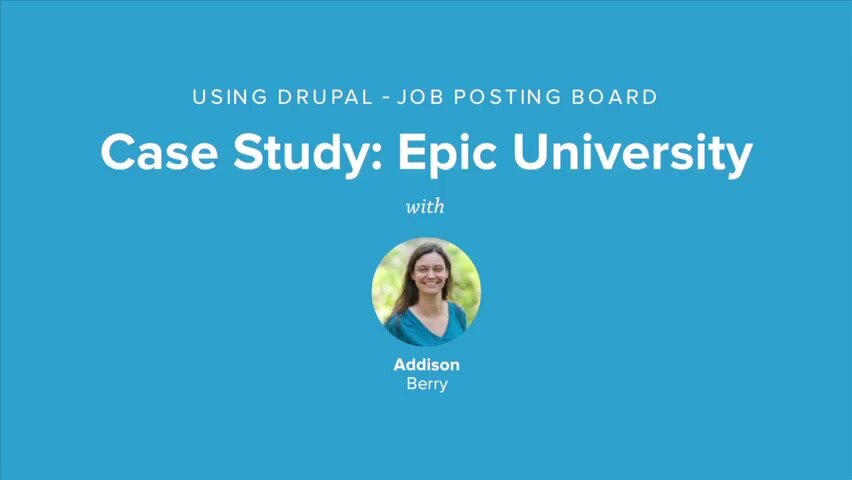 Case Study: Epic University | Drupal 7