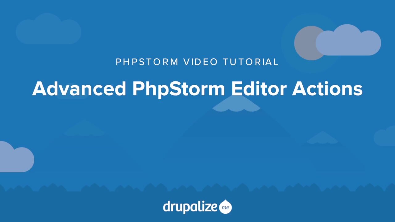 Advanced PhpStorm Editor Actions