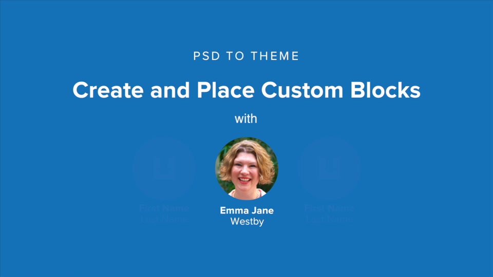 Create and Place Custom Blocks Drupal 7
