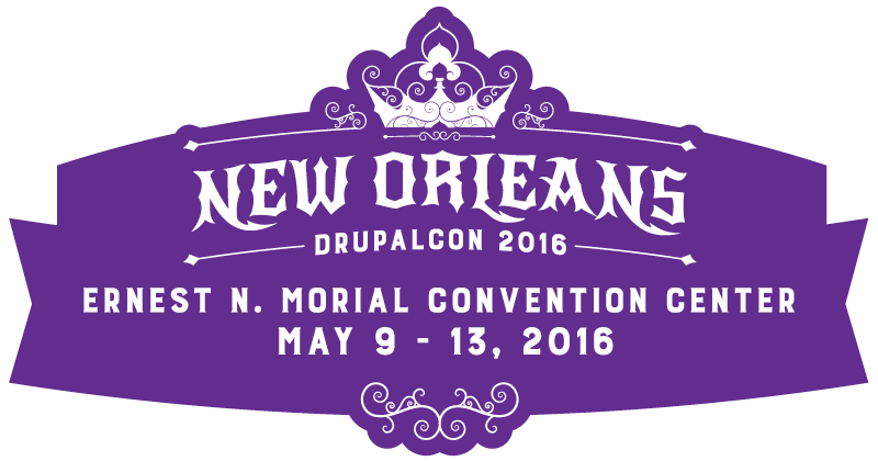 DrupalCon in New Orleans, Louisiana, May 9-13, 2016