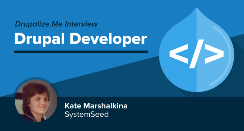 Meet Drupal Developer Kate Marshalkina
