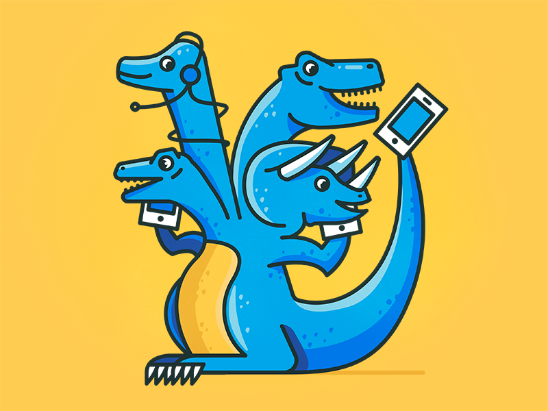 Skype-O-Saurus