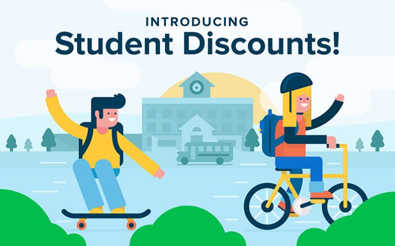 Introducing Student Discounts!